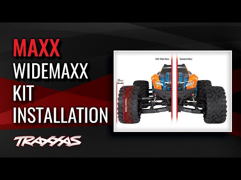 WideMaxx Kit Installation | Traxxas Maxx