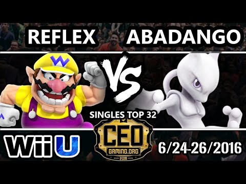 CEO 2016 - TheReflexWonder (Wario) Vs. Abadango (Mewtwo) - Winners Round 2 - Smash Wii U