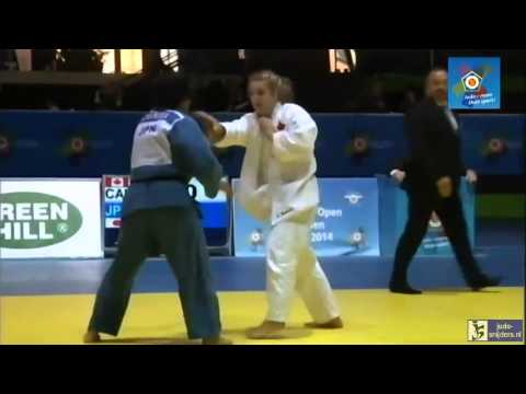 Judo 2014 European Open Women Rome: Zupancic (CAN) - Nunira (JPN) [-70kg] final