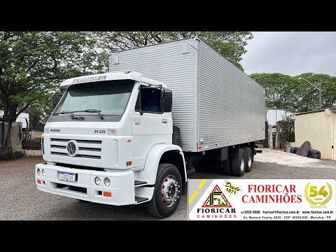 VW 24.220 WORKER 2007/2008 BÁU 8.50MTS COMP X 2.50MTS ALT - BOMBA INJETORA