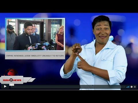 Empire renewed, Jussie Smollett unlikely to return (ASL - 5.1.19)