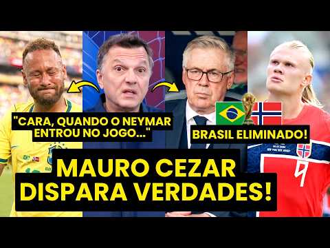 MAURO CEZAR DETONA após ELIMINAÇÃO do BRASIL! “NÃO É COINCIDÊNCIA!!! ESSA QUEDA pra NORUEGA é…”