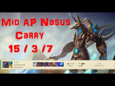 Carry Mid Ap Nasus vs TF