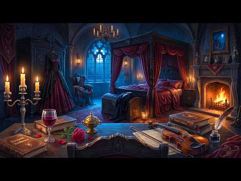 🥀 You Are Dracula's Lost Love 🦇 Dark Romance Castle Ambience & Music