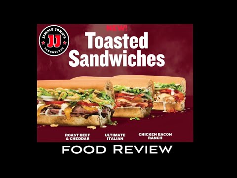 Food Review: 2025 Jimmy John’s Toasted Ultimate Italian Sandwich - $11.25 New Unwrapping