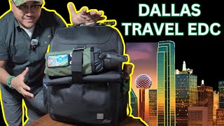 Dallas Trip + EDC Gear Loadout | Big Idea Design Ti EDC Backpack Review