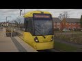 United Kingdom Manchester Tram Ride From Martinscroft To Airport