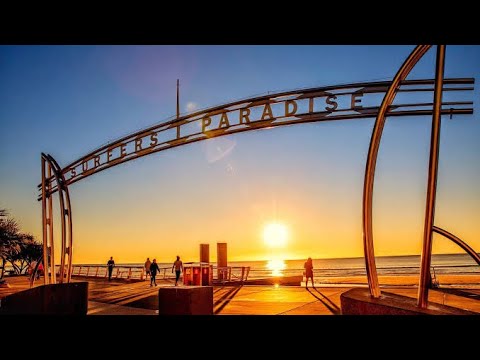 Mercados à beira-mar de Surfers Paradise 🇦🇺