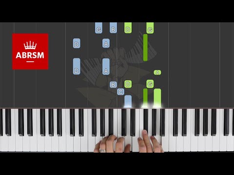 A Toy / ABRSM Piano Grade 1 2021 & 2022, A:1 / Synthesia Piano tutorial