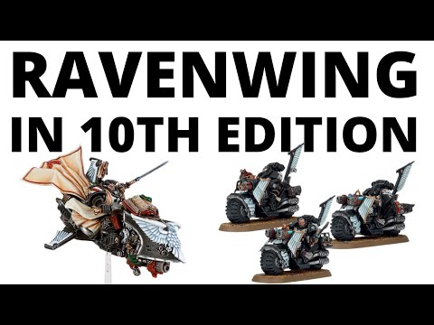Ravenwing in Warhammer 40K 10th Edition - Company of Hunters and Codex Dark Angels Bikes + Speeders