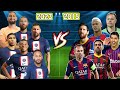 2015 Barcelona Vs 2023 Psg (Messi, Neymar, Mbappe, Suarez, Xavi, Iniesta)