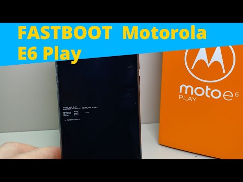 Modo FASTBOOT Motorola Moto E6 Play