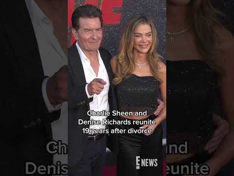 Charlie Sheen and Denise Richards make their first red carpet appearance together in 19 years.