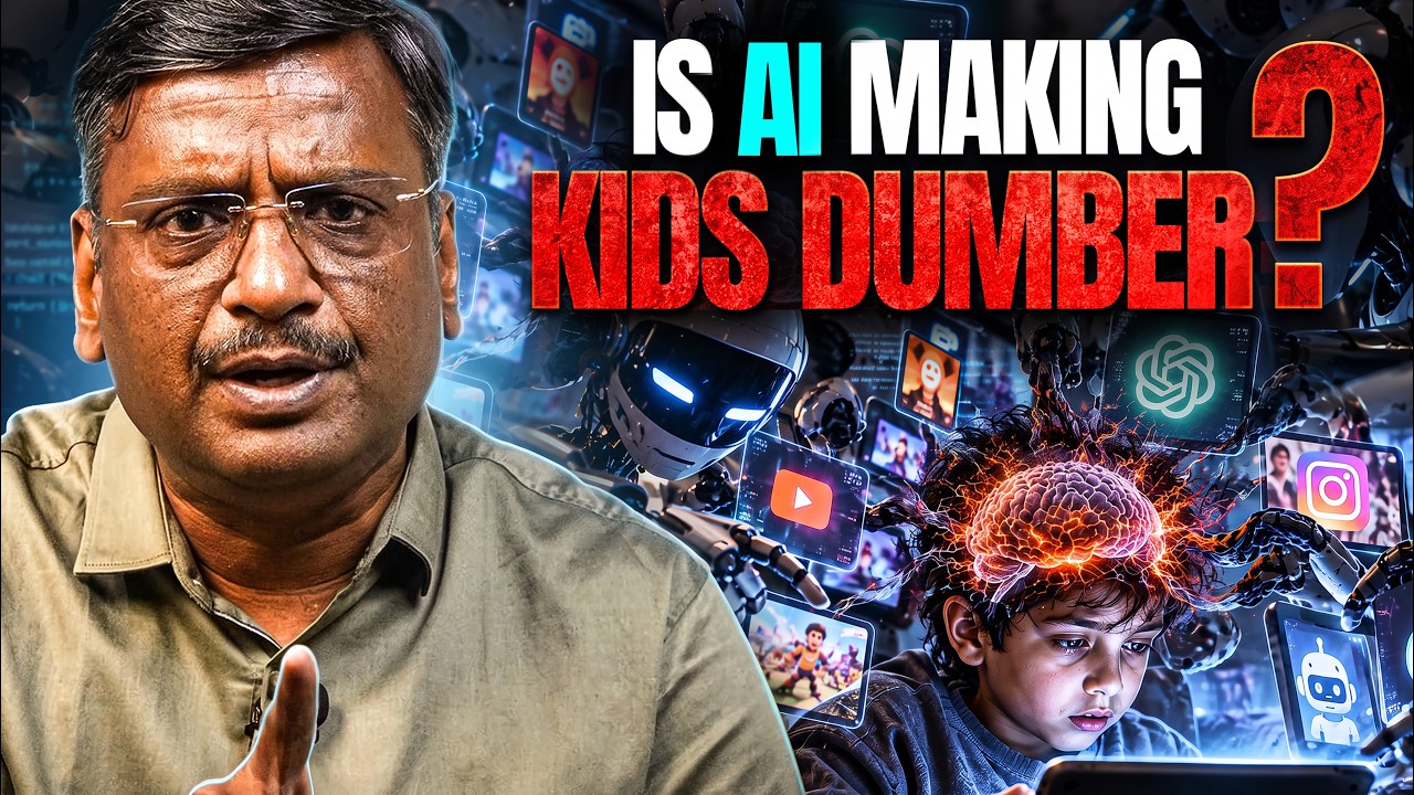 Are We Raising Kids Who Can’t Think Without AI? I Vijender Chauhan #ai