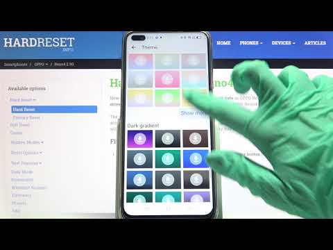 How to Change Keyboard Theme in OPPO Reno4 Z 5G– Set Up Keyboard Theme
