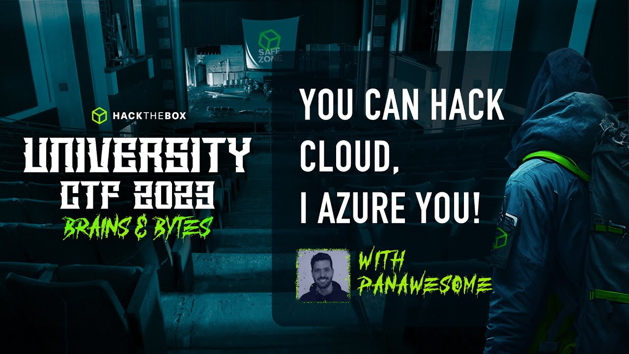 University CTF 2023: "You can hack Cloud, I Azure you!" by Panawesome