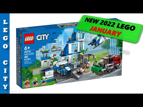 NEW LEGO CITY 2022 Police Station LEGO 60316 #legocitypolice #legopolice #legocity2022