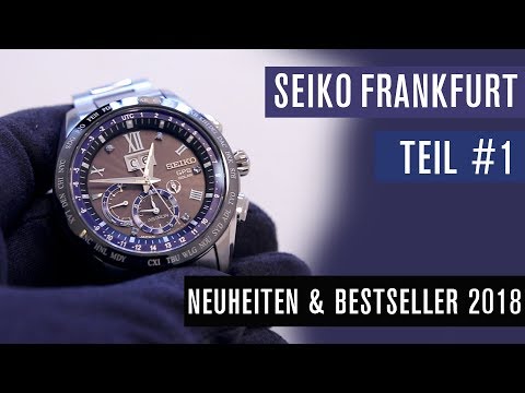 Zu Besuch bei Seiko in Frankfurt | Neuheiten und Bestseller 2018 | Teil1
