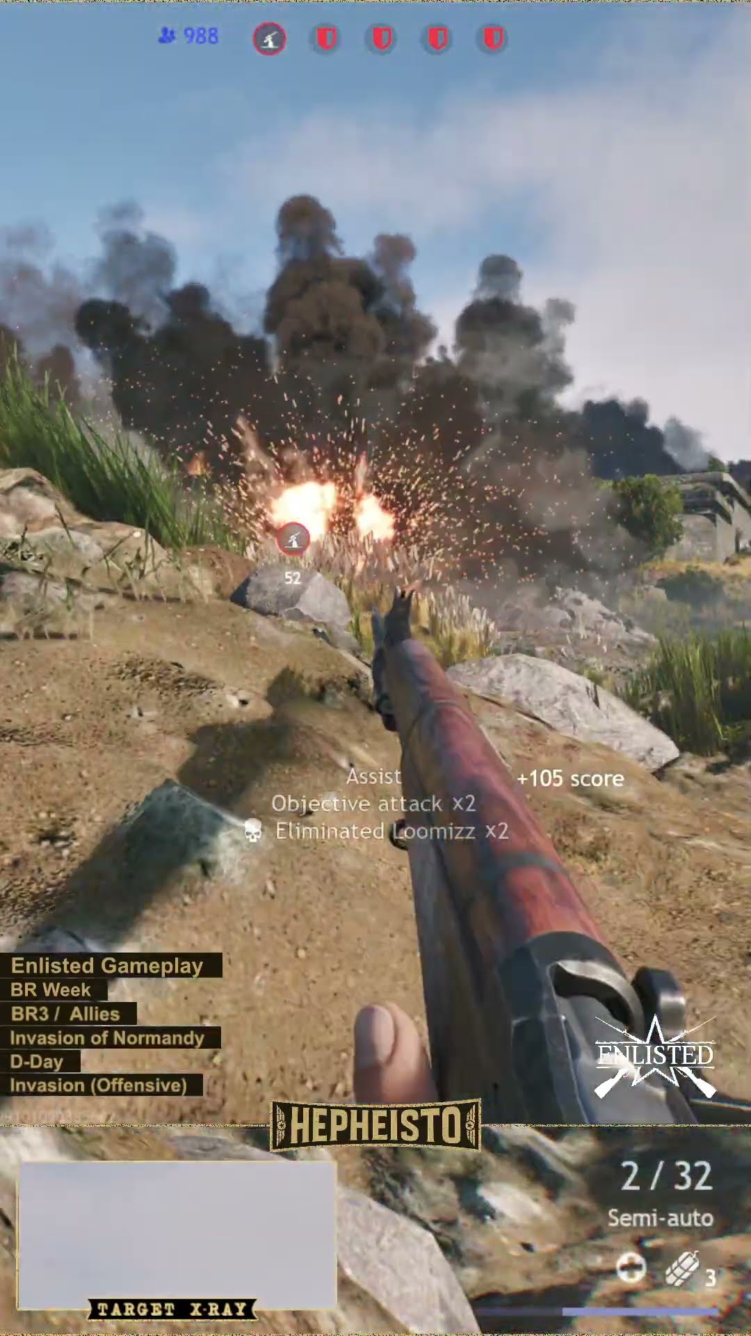 Anti Tank Gunner eliminates Panzer IV E with M9 Bazooka
