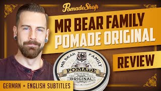 Lakritz-Pomade! | Mr Bear Family Original Pomade Review | German + English subtitles