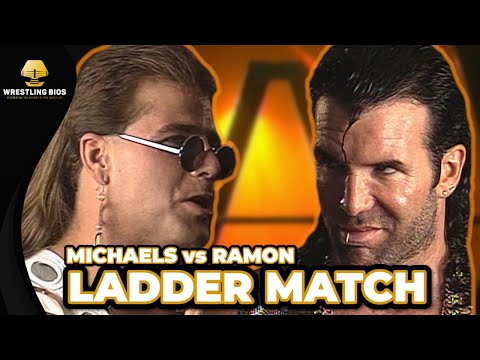 The WrestleMania X Ladder Match:  Razor Ramon vs Shawn Michaels