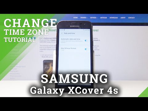 How to Change Date & Time in SAMSUNG Galaxy Xcover 4s – Time Set Up