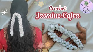 Crochet Jasmine Gajra Tutorial for Beginners| Onam Special crochet