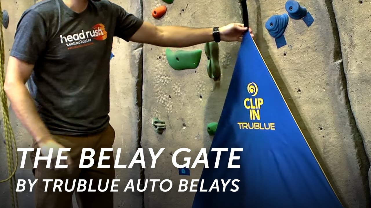 The Belay Gate | TRUBLUE Auto Belays
