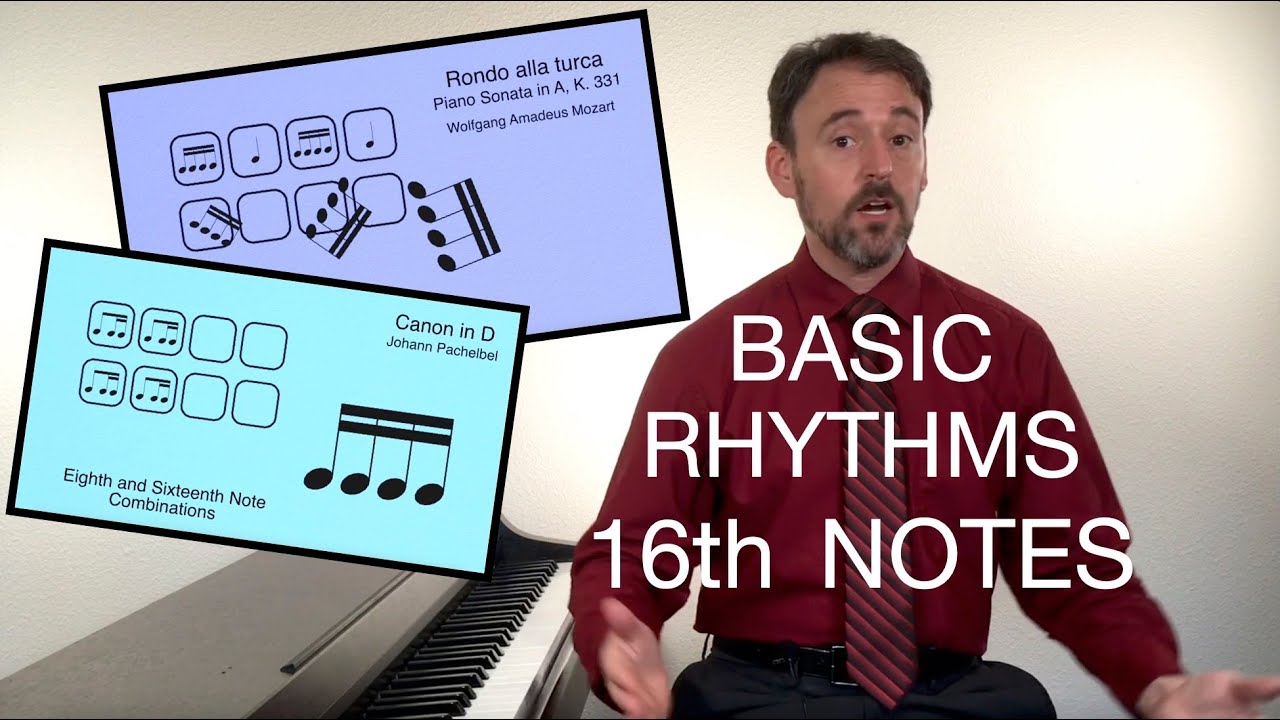 Music Theory: Basic Rhythms Part 3 - 16th Notes