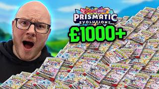 I opened £1,000 of Prismatic Evolutions, was it worth it?