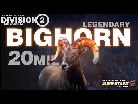 How to Maximize Damage with Optimal Stability * Legendary Bighorn * The Division 2