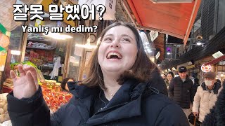 I spoke in Korean at the Korean market 😂 🇹🇷🇰🇷