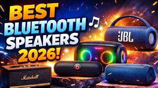 Top 5 Best Bluetooth Speakers of 2026 🔊 | JBL Charge 6 vs Bose vs Beats | Best Sound & Battery