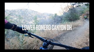 Lower Romero DH section.