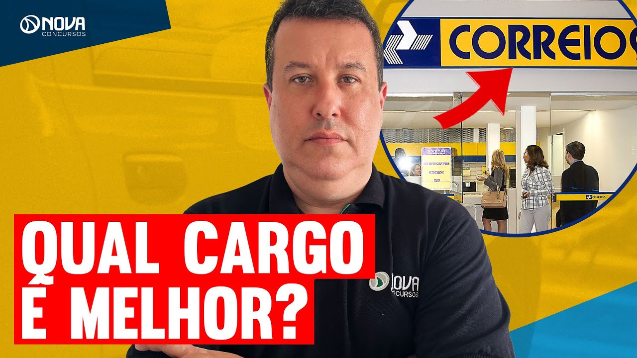 Concurso CORREIOS 2024: Atendente Carteiro ou Suporte ❓