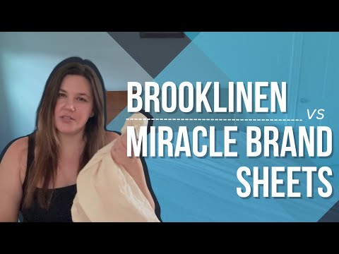 Brooklinen vs. Miracle Brand Sheets | Honest Comparison & Review