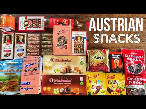 SO EPIC! Trying 19 Snacks from AUSTRIA