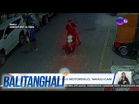 Pagnanakaw nsa isang motorsiklo, nahuli-cam Balitanghali