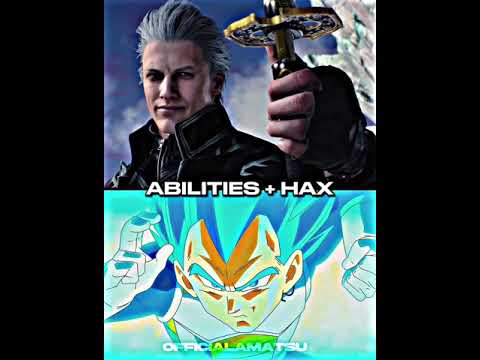 Dante and Vergil vs Goku and vegeta #dmc #dmc5 #goku #vegeta #dante #vergil #dbz #dbs