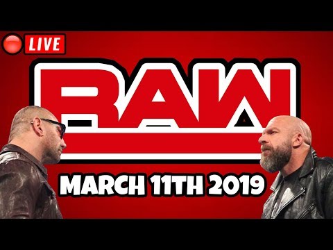 🔴 WWE RAW Live Stream March 11th 2019 - Full Show Live Reactions