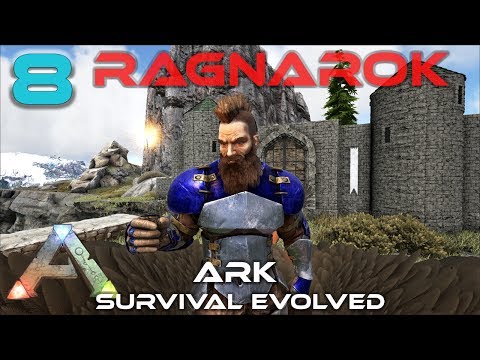 ARK Survival Evolved- Ragnarok (The Darktide Cluster) S2 EP08 Gate Build Pt2