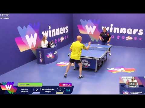 WINners CUP table 2  18.09  Boklag Roman - Reznichenko Sergei  19:00