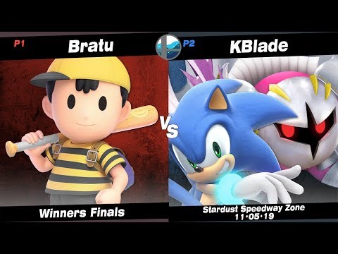Stardust Speedway: SU:/ Bratu (Ness) vs KBlade (Sonic, Meta Knight) - Winners Finals