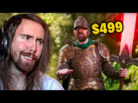 Skipping the grind with money | Asmongold Reacts