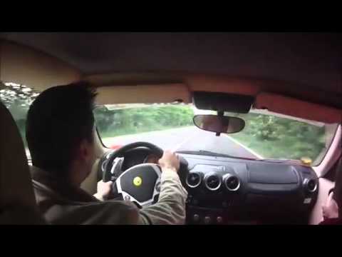 Close Call With Ferrari Guy Almost Kills Himself and His Passanger