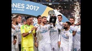 Real Madrid Claims Spanish Super Cup 2017