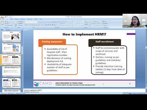 NABH Accreditation Series (Entry Level):HRM