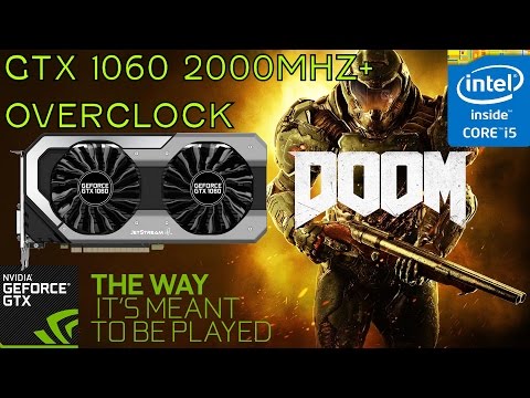 GTX 1060 6GB + i5-6400 Doom Vulkan Ultra 1080p Gameplay