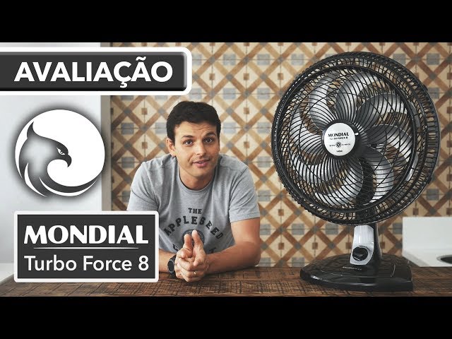 Imagem do vídeo da avaliação Mondial Turbo Force 8 NVT-40C-8P