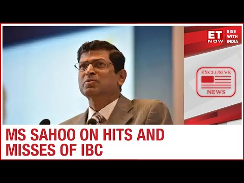 IBBI Chairperson MS Sahoo Speaks To ET NOW As IBC Turns 4!